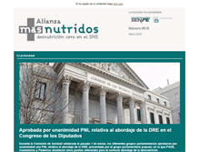 Tablet Screenshot of masnutridosnews.com
